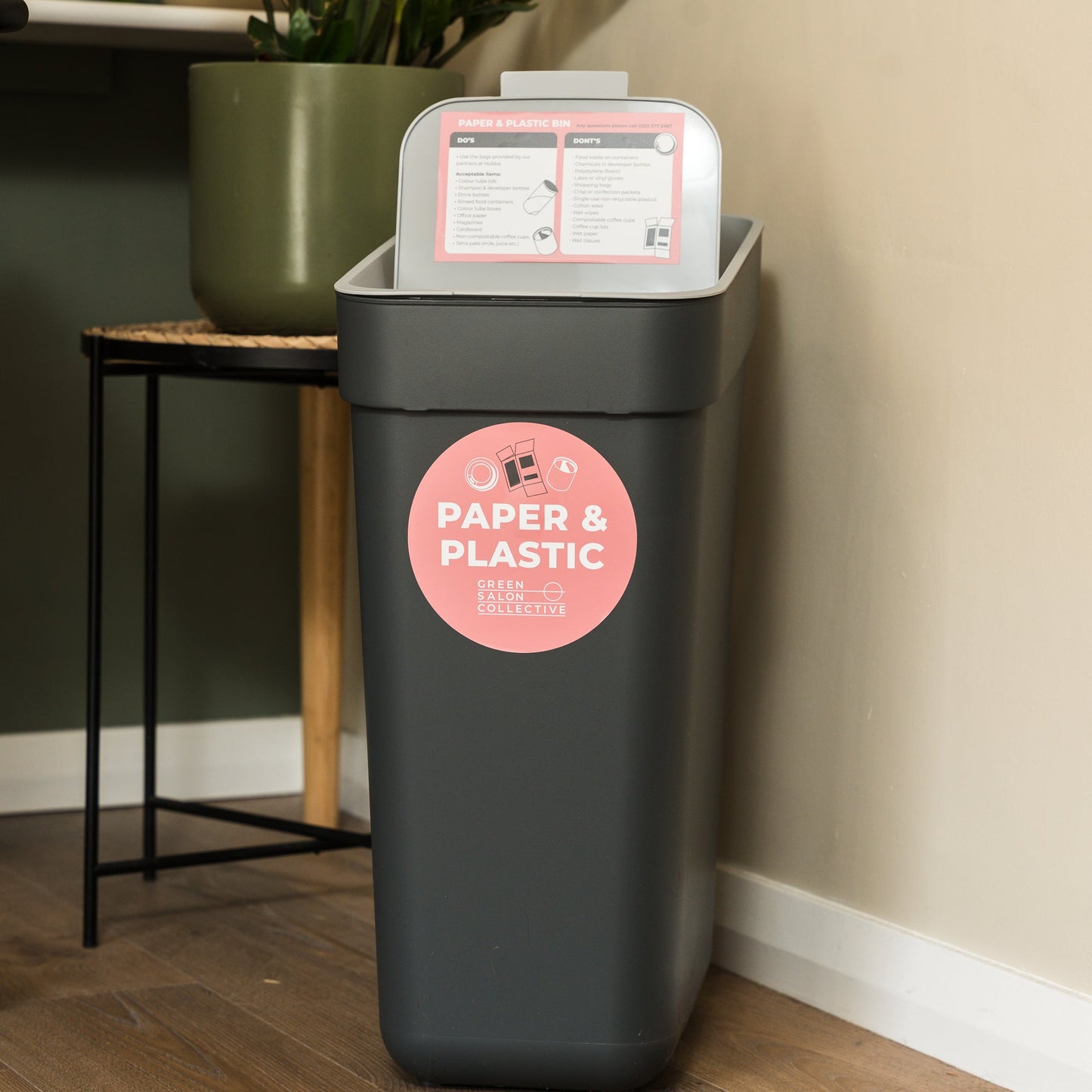 Welsh Salon Extra Recycling (Plastic, Paper, General Waste...)