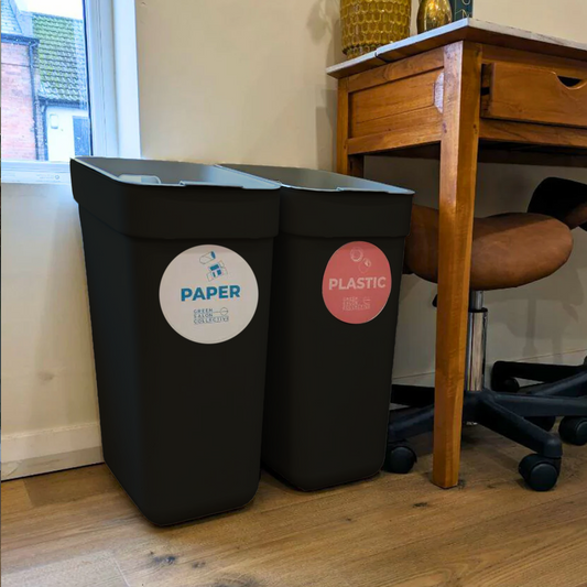 Paper and Plastic Recycling (Bin x2 & 50  Collections)