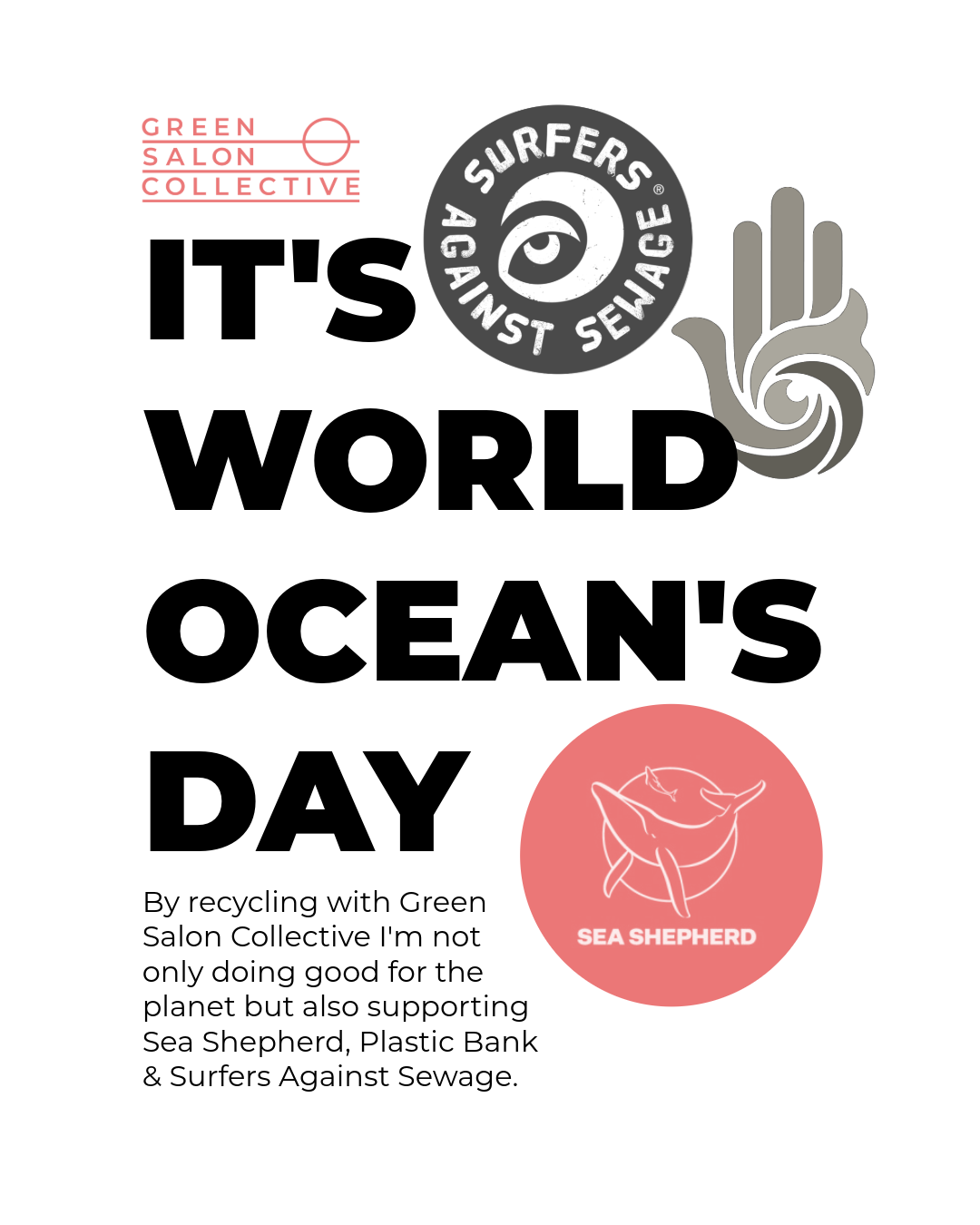 World Oceans Day: How Salon Recycling Helps Protect Our Oceans