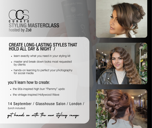 OCS Curate / Styling Masterclass / Zoë Rees / 1 Day / London / 14th September 2026 / £199